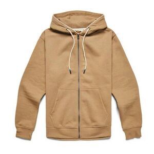 Cotopaxi Organic Full Zip Hoodie DO GOOD Desert Beige Super Soft Relaxed Fit L
